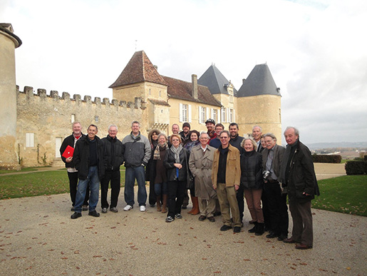 Enology Notes 164 Figure 4 - Photo of Study Tour participants at Chateau d'Yquem