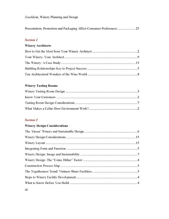 Table of Contents 17th Edition Page 3