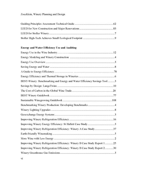 Table of Contents 17th Edition Page 6